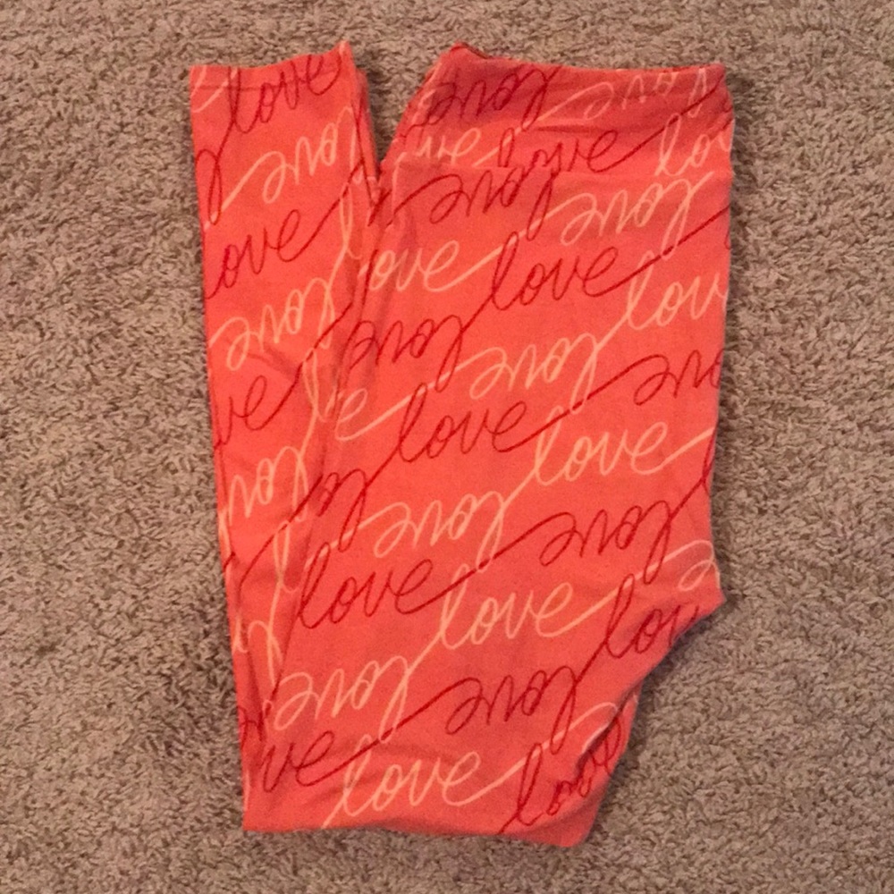 Lularoe Valentine Leggings